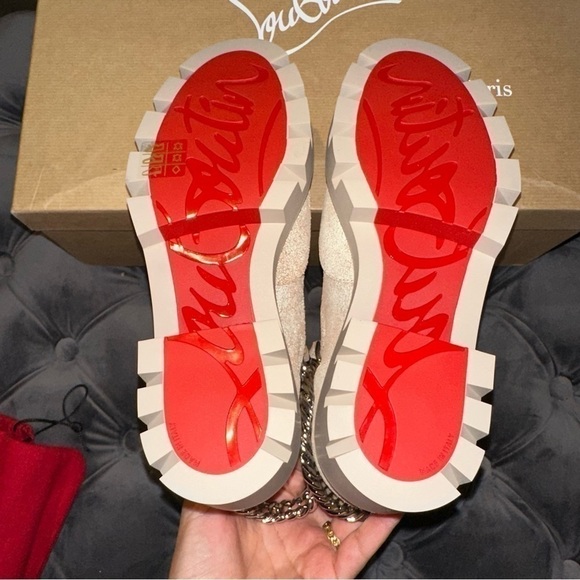 New Size 35.5 Christian Louboutin Horse Guarda Combat Boot - Picture 6 of 7